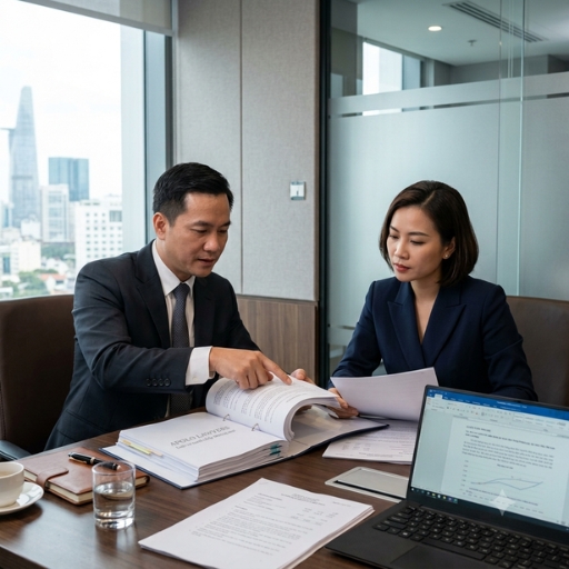 Luật sư tranh tụng trong tranh chấp thương mại