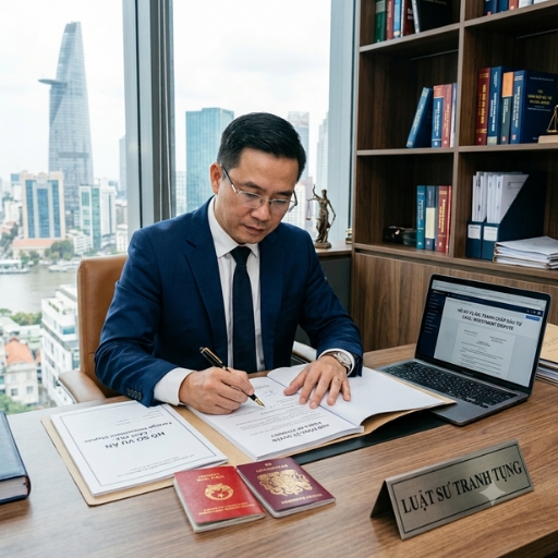 Luật sư tranh tụng vụ việc có yếu tố nước ngoài