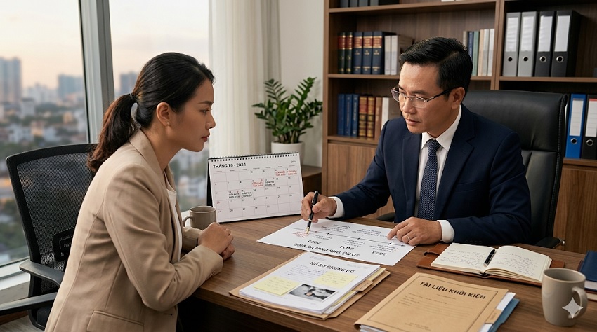 Luật sư phân tích thời điểm phù hợp để khởi kiện